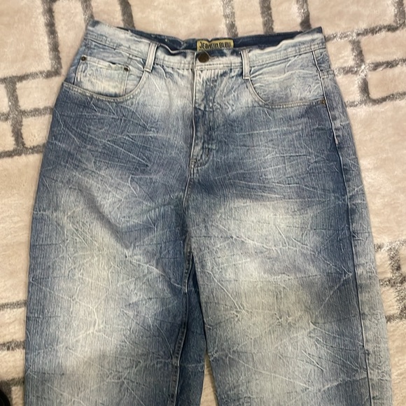 Jeanuin Bleu vintage stone washed jeans 36x32 - Picture 3 of 11